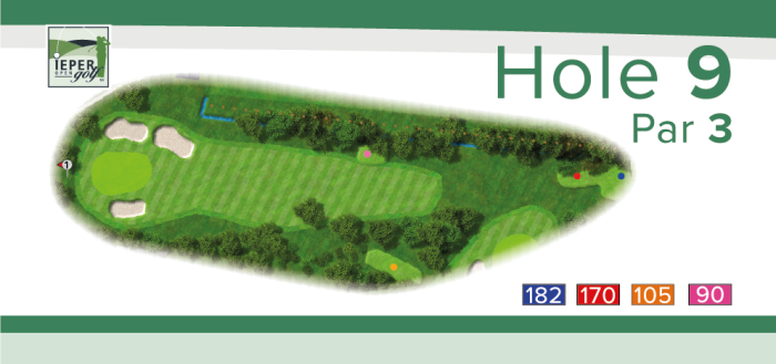 IEPER GOLF Hole 9